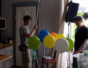 Ballons am Fenster_making of_3